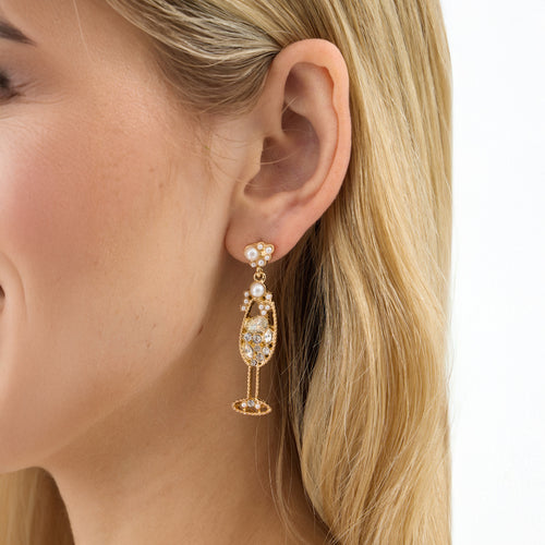 Prosecco Drop Earrings