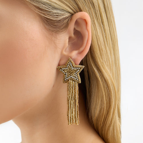 Beaded Shooting Star Drop