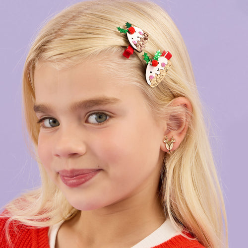 Pack of 2 Girls SLIDES & CLIPS