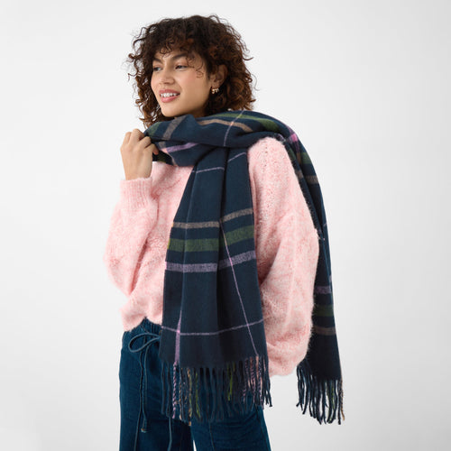 Check Blanket Scarf