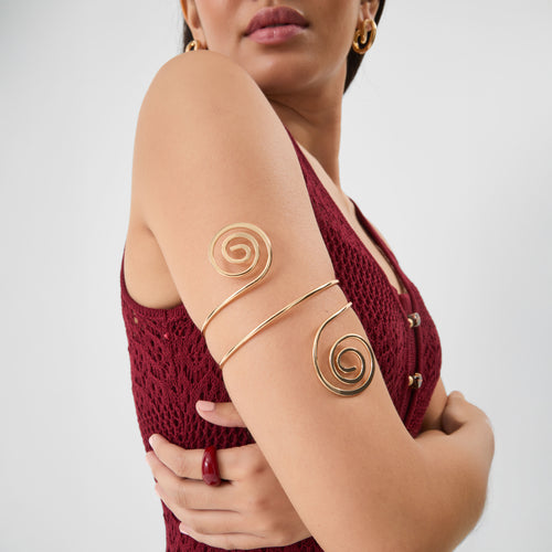 Swirl Arm Cuff