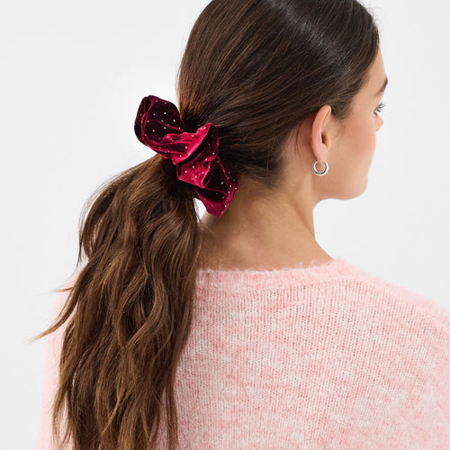 Sparkle Velvet Hair Scrunchie