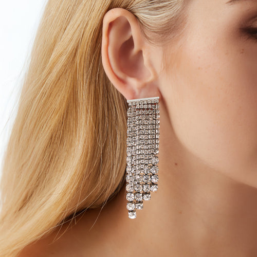 Chandelier Double Layer Drop Earrings
