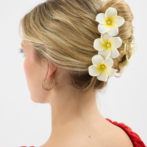 Moana Flowers Hair Claw Clip