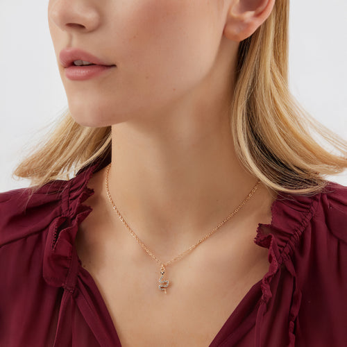 Snake Pendant Necklace