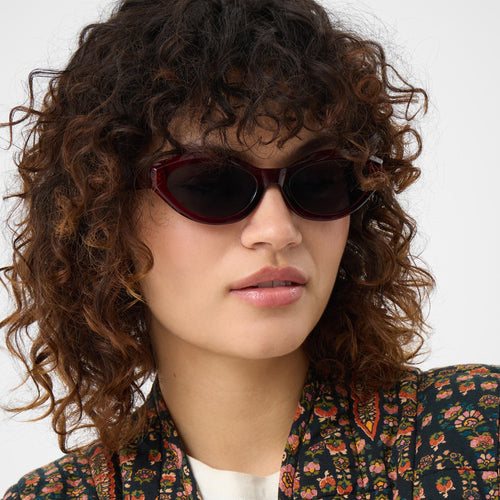 Oval Cat Eye Sunglasses