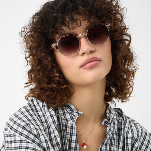 Tort Browline Sunglasses