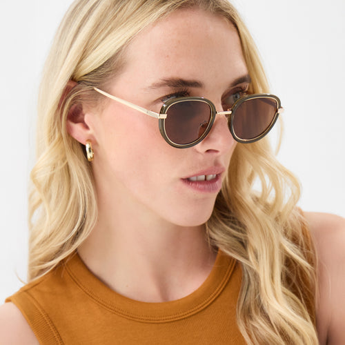 Preppy Metal Sunglasses