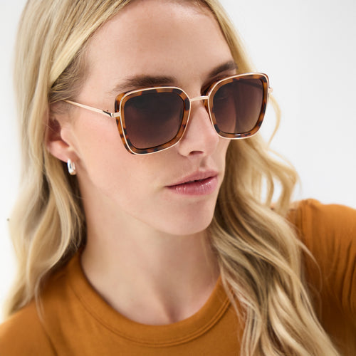 Cat Eye Tort Sunglasses