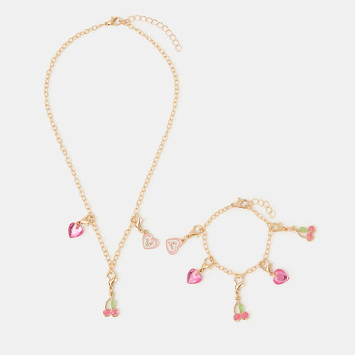Girls Make-Your-Own Charm Jewellery Set