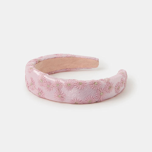 Girls Embellished Floral Headband