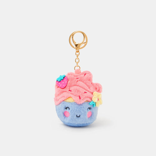 Girls Cupcake Bag Charm