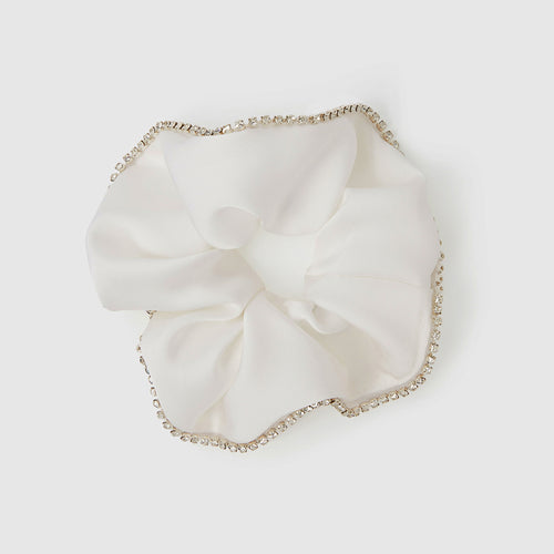 Girls Diamante Scrunchie