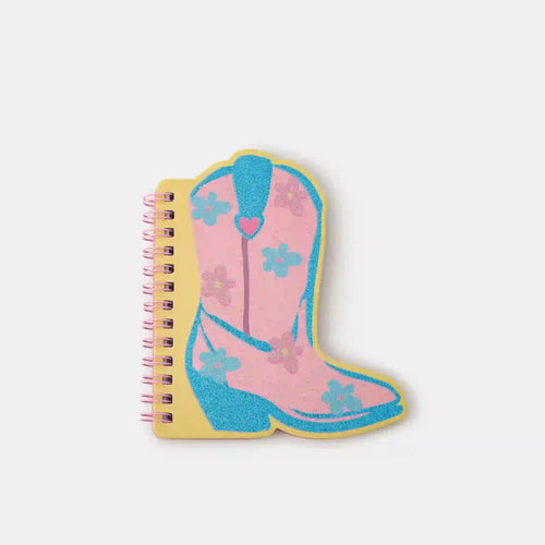 Girls Cowboy Boot Notebook