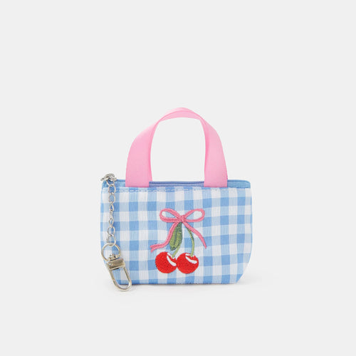 Girls Mini Gingham Bag Stationery Set