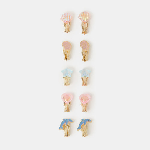 Girls Sea Life Earring Set