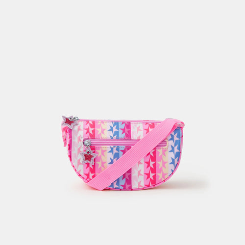 Girls Star Print Sling Bag