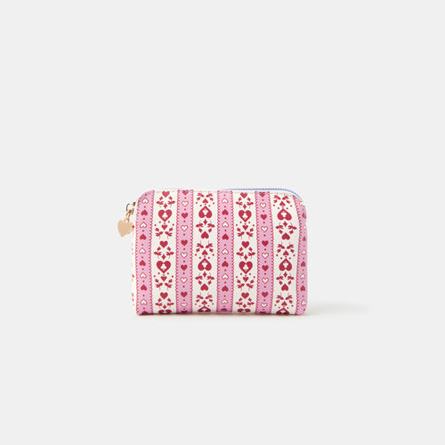 Heart Stripe Coin Purse