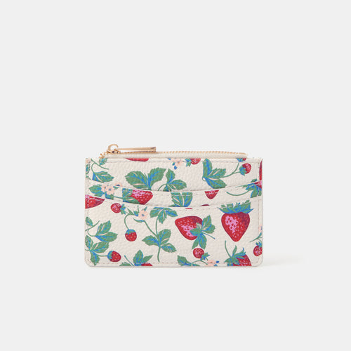 Strawberry Print Card Holder