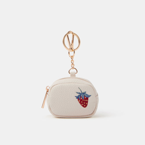 Strawberry AirPod Case Keyring