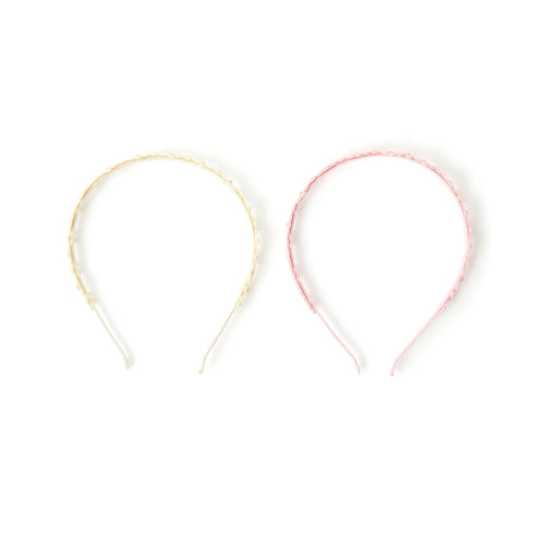 Girls Flower Headbands Set of 2