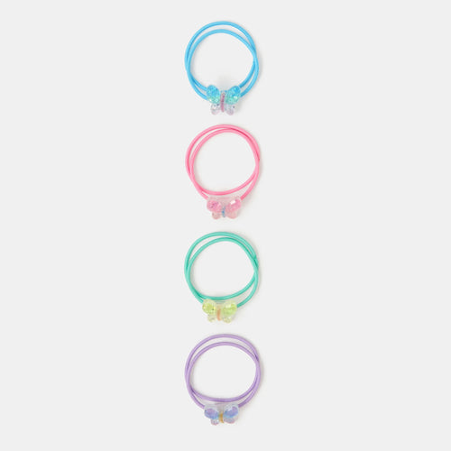 Girls Sparkle Butterfly Hair Bands Set of 8