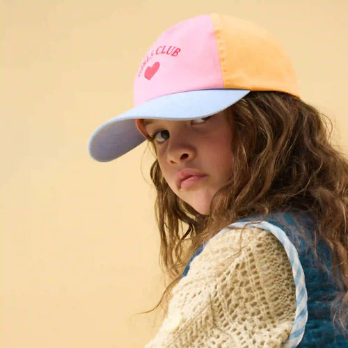 Girls Club Colourblock Baseball Cap