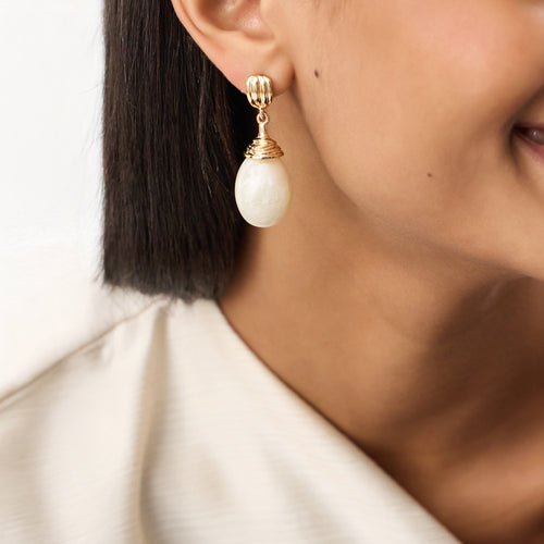 Chunky Resin Drop Earrings