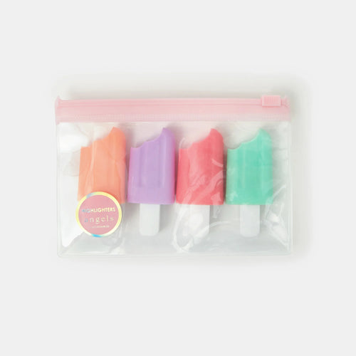 Girls Ice Lolly Highlighters set of 4