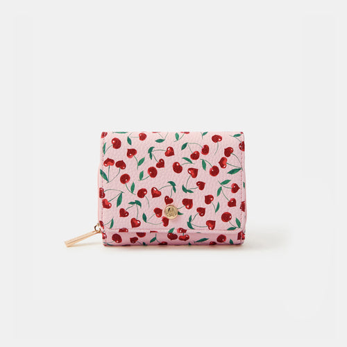Cherry Print Purse