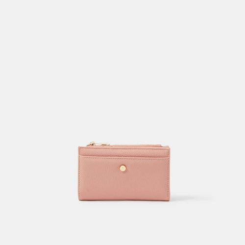 Pink Slimline Zip Purse