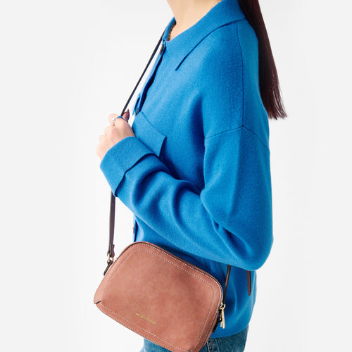 Double Zip Crossbody Bag