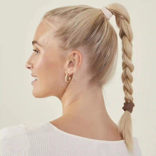 Pack Of 5 Towelling Hair Ponies