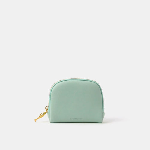 Green Fish Charm Coin Purse