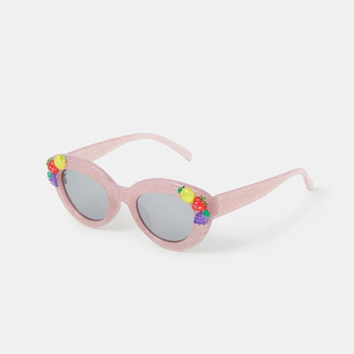 Girls Glitter Fruit Cat Eye Sunglasses