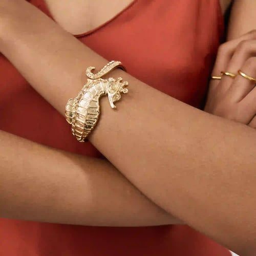 Seahorse Cuff Bracelet Pack of 3