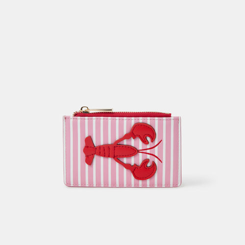 Lobster Stripe Card Holder