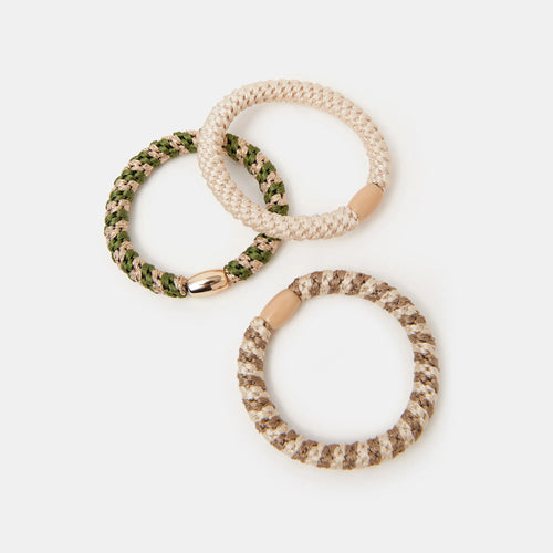 Pack of 3 Cord Hair Bands