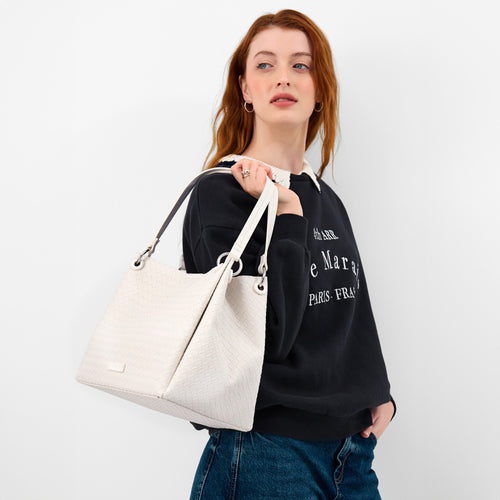 Woven Shoulder Bag
