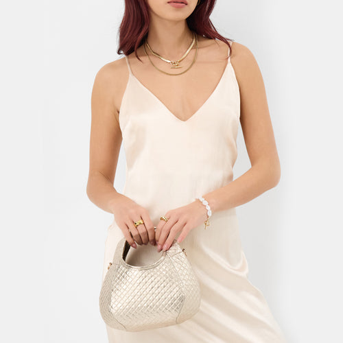 Woven Metallic Bag
