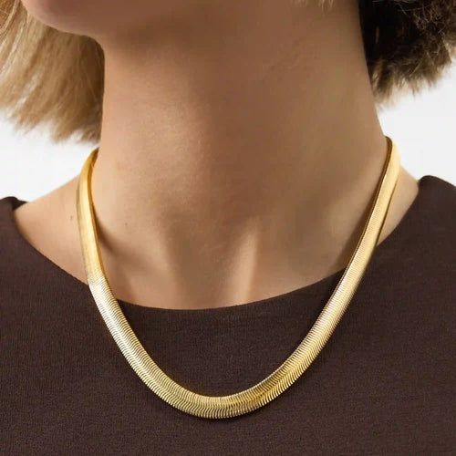 Chunky Snake Chain Necklace