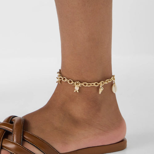 Beach Charm Anklet