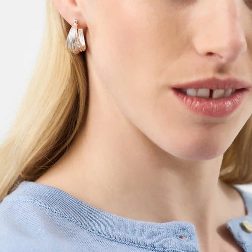 Multi Strand Hoop Earrings