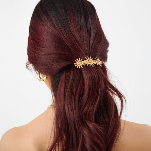 Sun Swirl Barrette