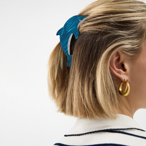 Dolphin Hair Claw Clip