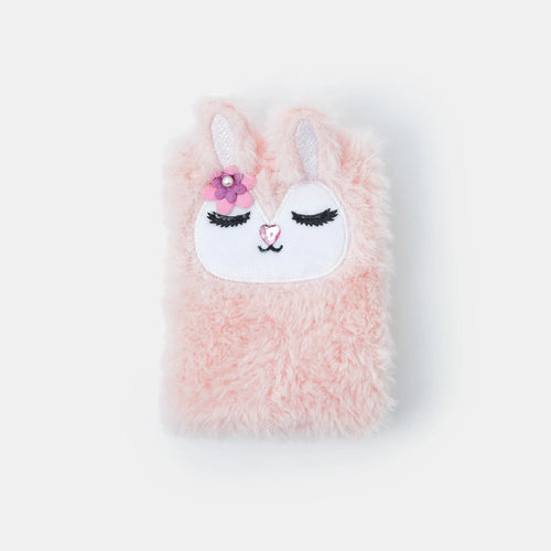 Girls Fluffy Bunny Notebook