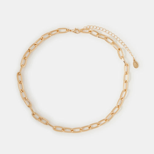 Link Chain Necklace Gold