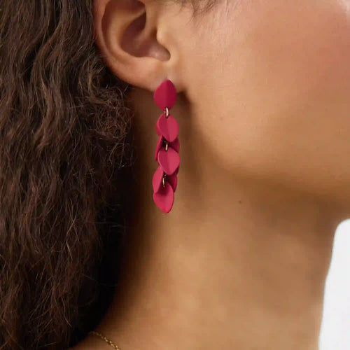 Leaf Drop Earrings