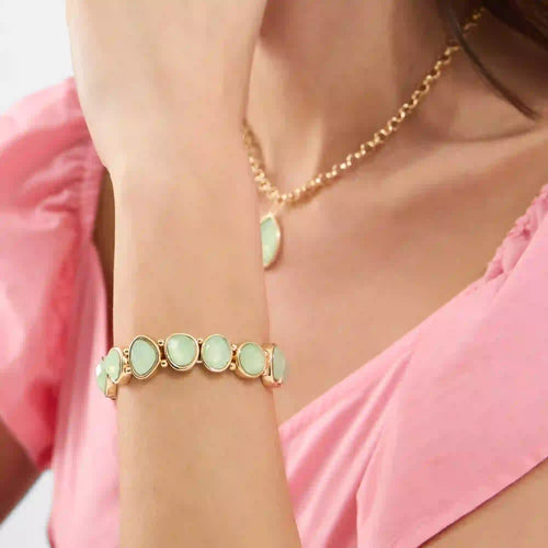 Gemstone Stretch Bracelet