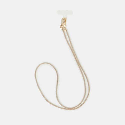 Gold Diamante Phone Strap